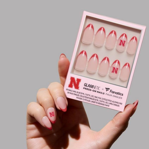 Glamnetic x Fanatics Nail Nebraska Cornhuskers Press-On Nails #2