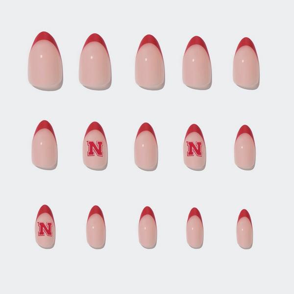 Glamnetic x Fanatics Nail Nebraska Cornhuskers Press-On Nails #5