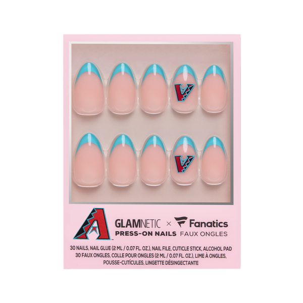 Glamnetic x Fanatics Nail Arizona Diamondbacks Press-On Nails #1