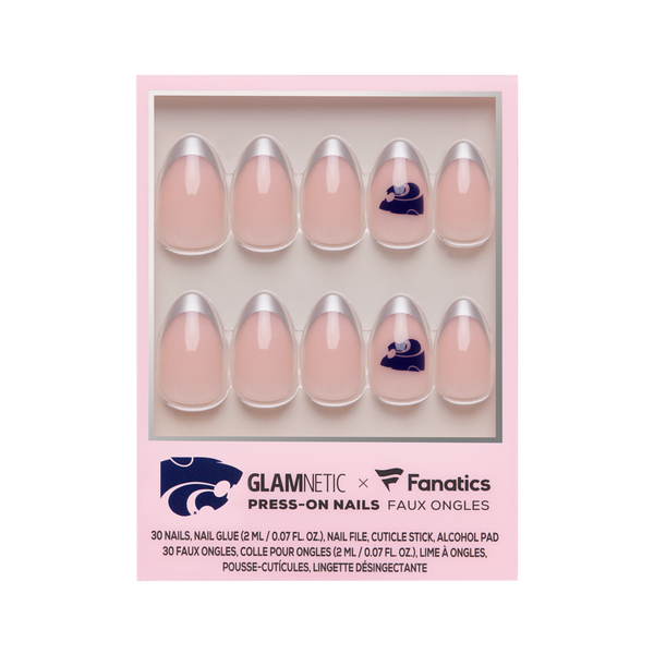 Glamnetic x Fanatics Nail Kansas State Wildcats Press-On Nails #1
