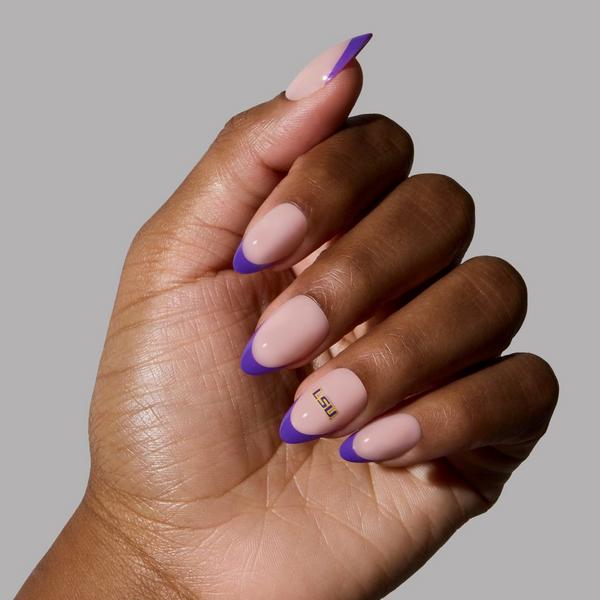 Glamnetic x Fanatics Nail LSU Tigers Press-On Nails #3