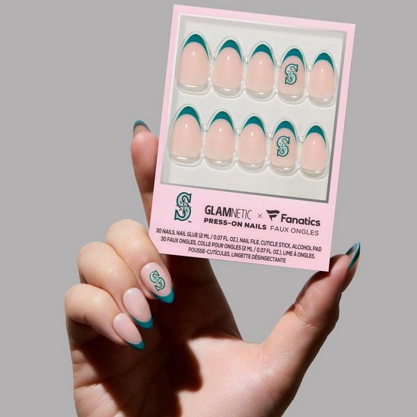 Glamnetic x Fanatics Nail Seattle Mariners Press-On Nails #2