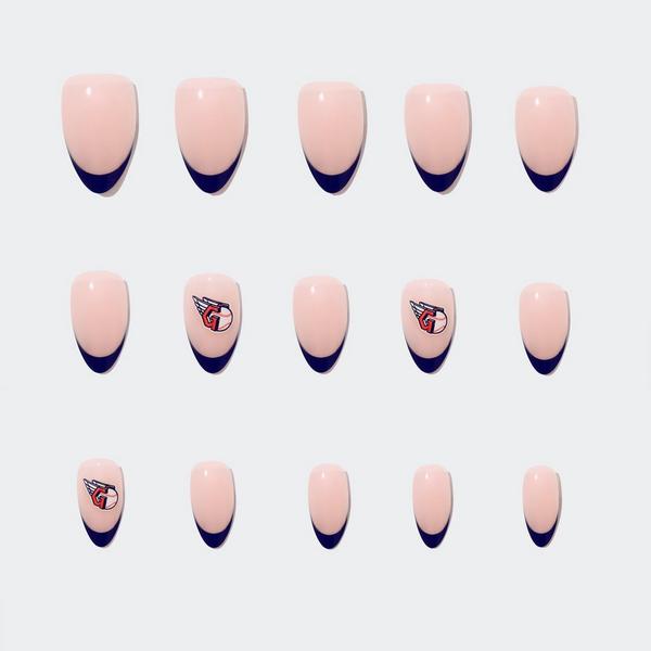 Glamnetic x Fanatics Nail Cleveland Guardians Press-On Nails #5