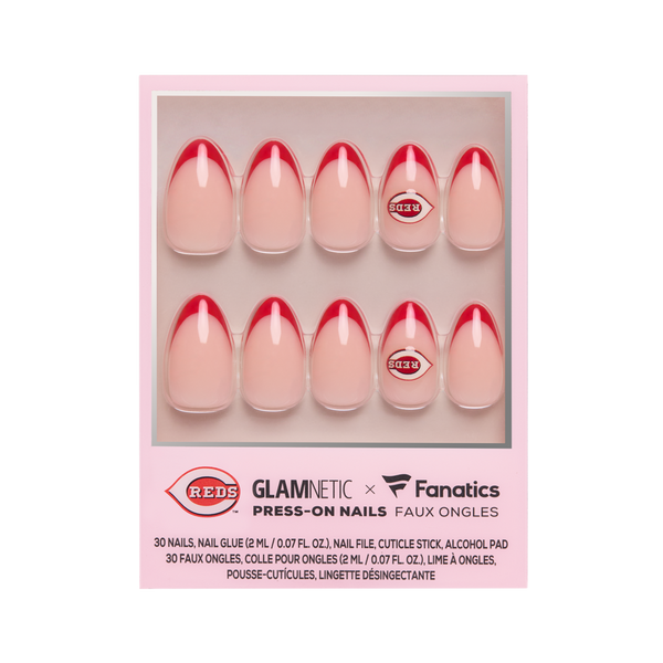 Glamnetic x Fanatics Nail Cincinnati Reds Press-On Nails #1