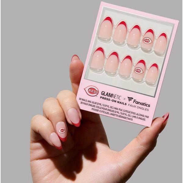 Glamnetic x Fanatics Nail Cincinnati Reds Press-On Nails #2