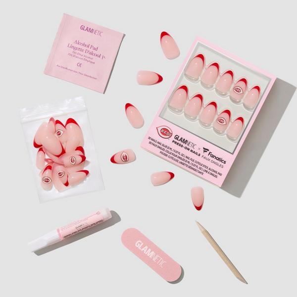 Glamnetic x Fanatics Nail Cincinnati Reds Press-On Nails #4