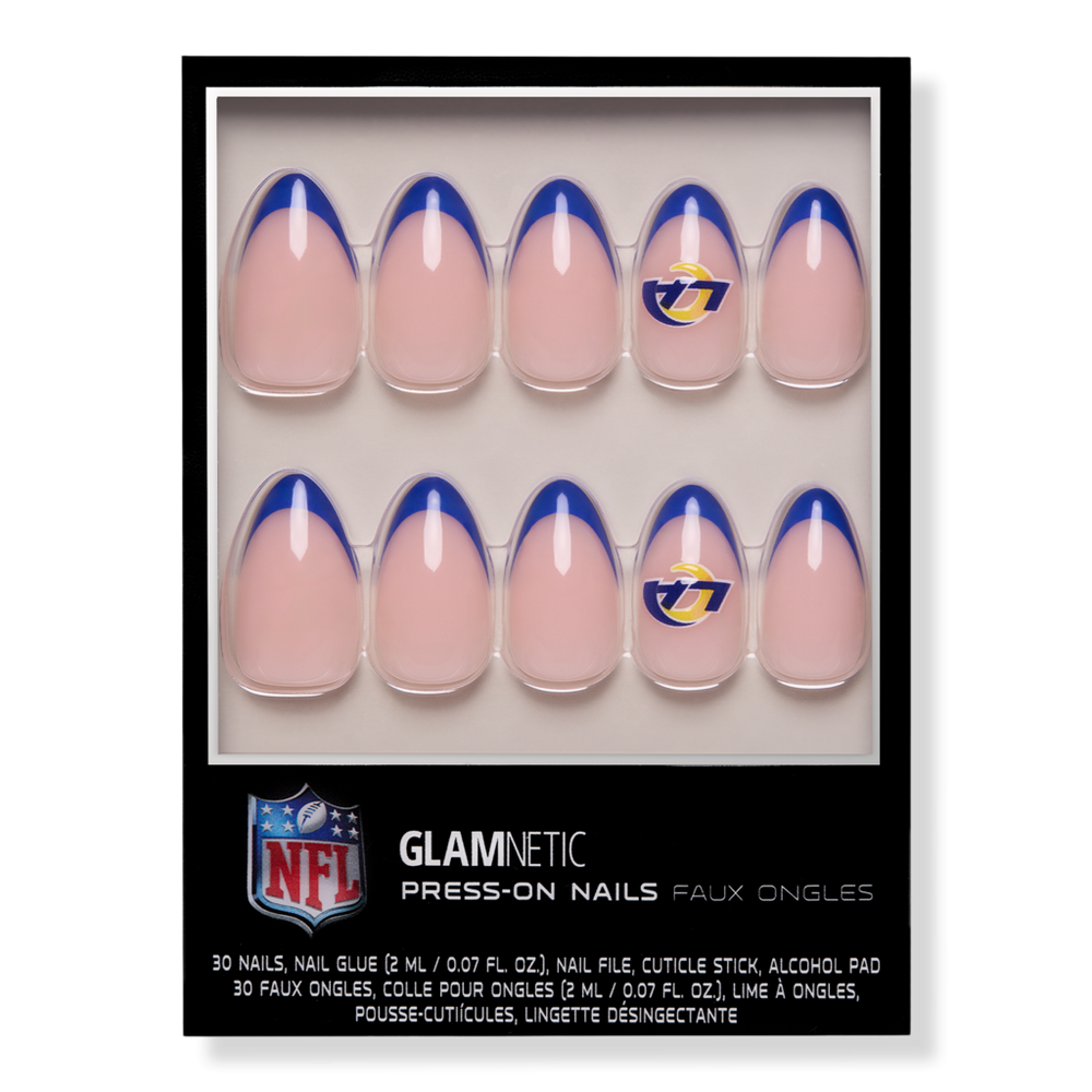 Glamnetic x Fanatics Nail Los Angeles Rams Press-On Nails - Los Angeles Rams