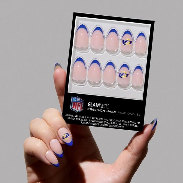 Glamnetic x Fanatics Nail Los Angeles Rams Press-On Nails #2