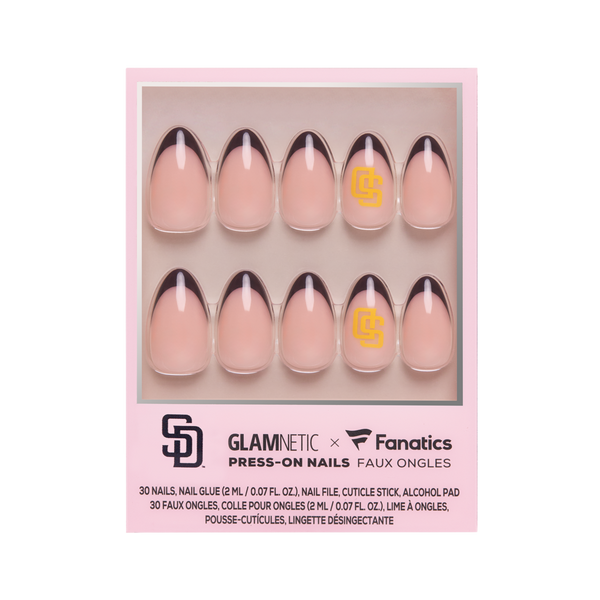 Glamnetic x Fanatics Nail San Diego Padres Press-On Nails #1