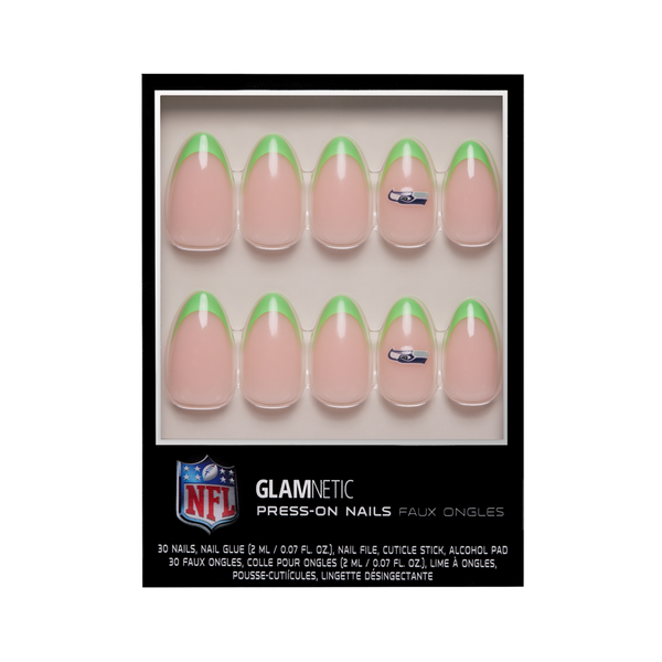 Glamnetic x Fanatics Nail Seattle Seahawks Press-On Nails #1
