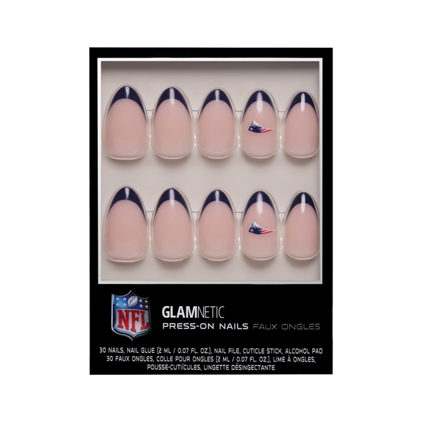 Glamnetic x Fanatics Nail New England Patriots Press-On Nails #1
