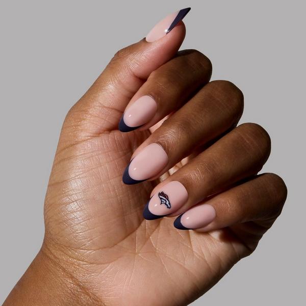 Glamnetic x Fanatics Nail Denver Broncos Press-On Nails #3