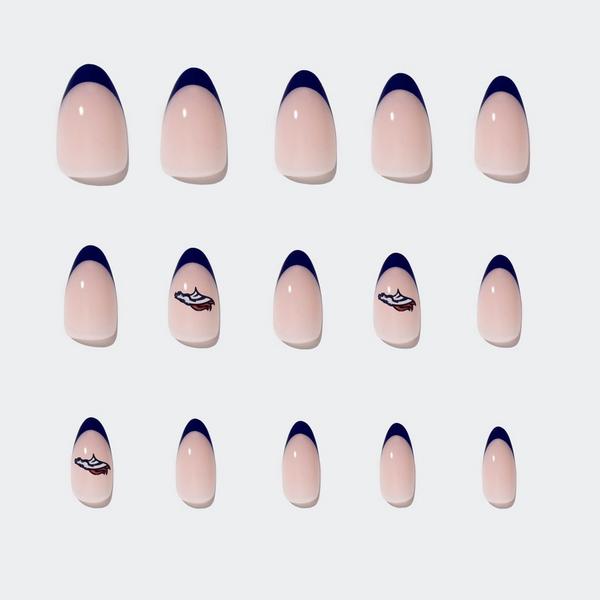 Glamnetic x Fanatics Nail Denver Broncos Press-On Nails #5