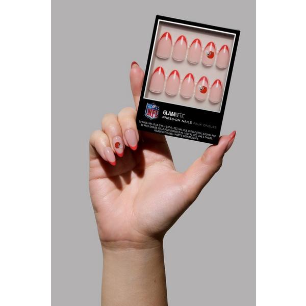 Glamnetic x Fanatics Nail Cleveland Browns Press-On Nails #2