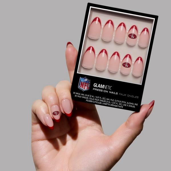 Glamnetic x Fanatics Nail San Francisco 49ers Press-On Nails #2