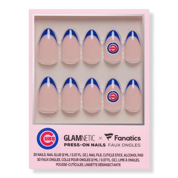 Glamnetic x Fanatics Nail Chicago Cubs Press-On Nails #1