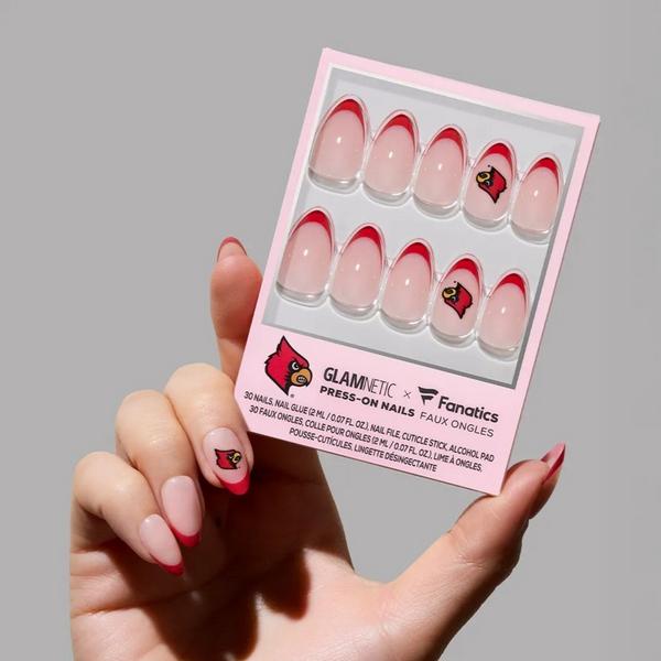 Glamnetic x Fanatics Nail Louisville Cardinals Press-On Nails #2