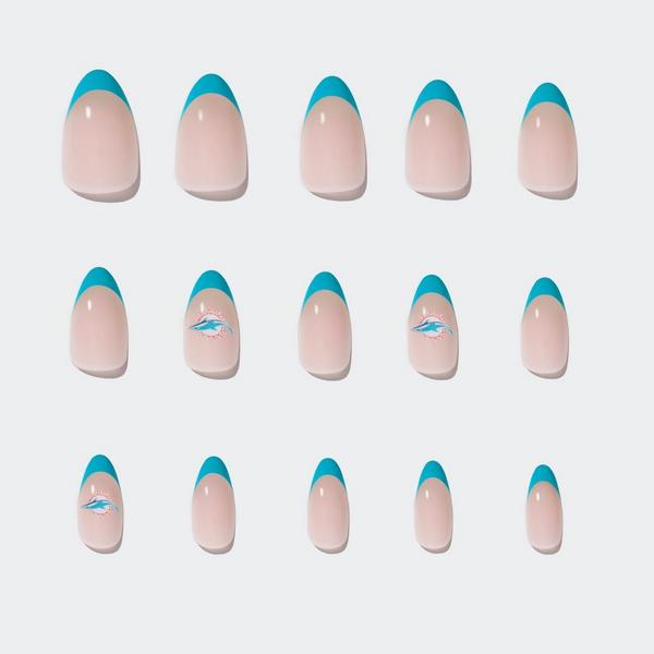 Glamnetic x Fanatics Nail Miami Dolphins Press-On Nails #5