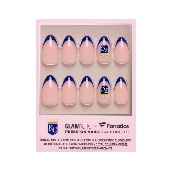 Glamnetic x Fanatics Nail Kansas City Royals Press-On Nails #1