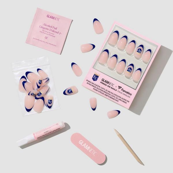 Glamnetic x Fanatics Nail Kansas City Royals Press-On Nails #4