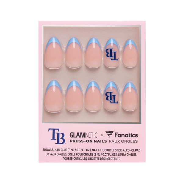 Glamnetic x Fanatics Nail Tampa Bay Rays Press-On Nails #1