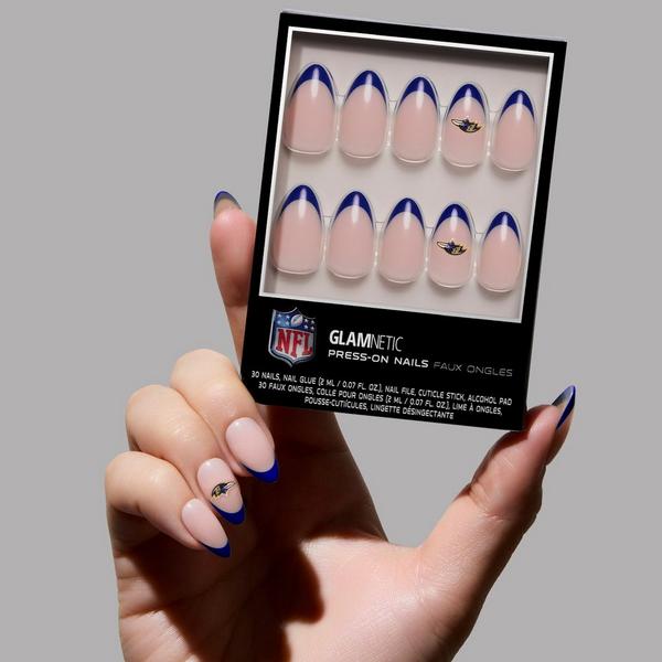 Glamnetic x Fanatics Nail Baltimore Ravens Press-On Nails #2