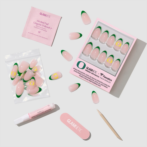 Glamnetic x Fanatics Nail Oregon Ducks Press-On Nails #4