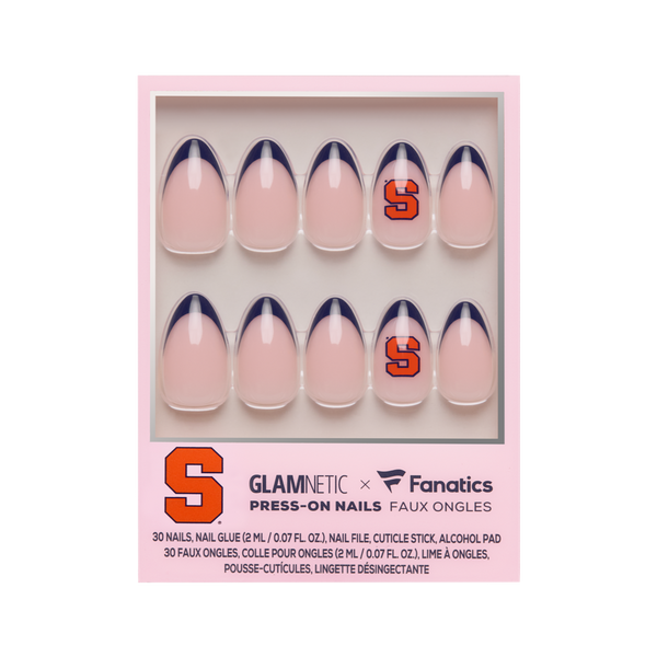 Glamnetic x Fanatics Nail Syracuse Orange Press-On Nails #1