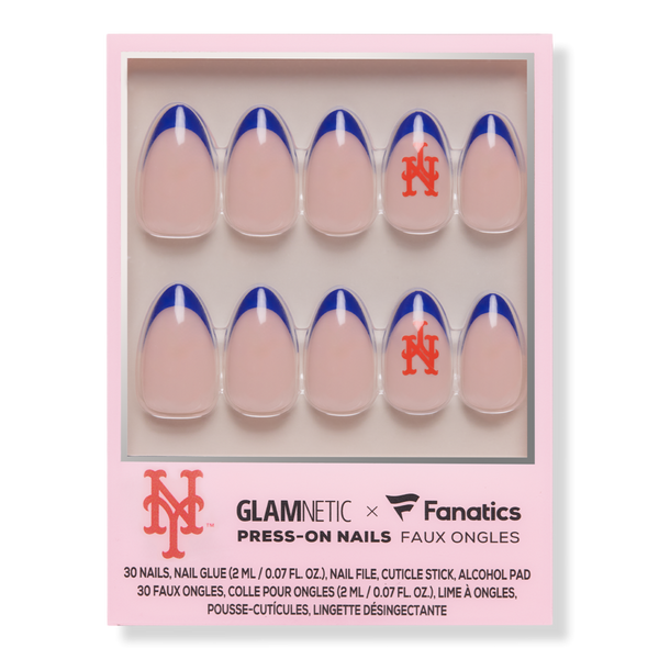 Glamnetic x Fanatics Nail New York Mets Press-On Nails #1