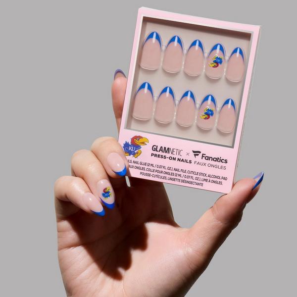 Glamnetic x Fanatics Nail Kansas Jayhawks Press-On Nails #2