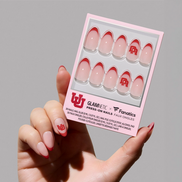 Glamnetic x Fanatics Nail Utah Utes Press-On Nails #2