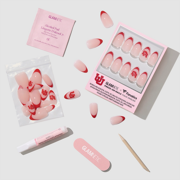 Glamnetic x Fanatics Nail Utah Utes Press-On Nails #4