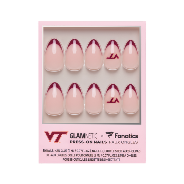 Glamnetic x Fanatics Nail Virginia Tech Hokies Press-On Nails #1