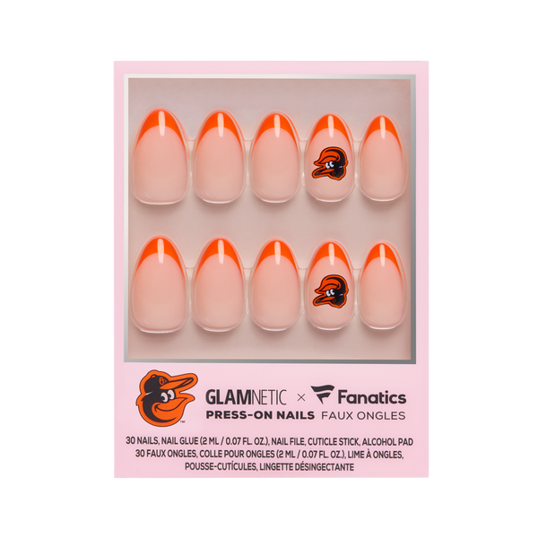 Glamnetic x Fanatics Nail Baltimore Orioles Press-On Nails #1