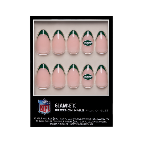Glamnetic x Fanatics Nail New York Jets Press-On Nails #1