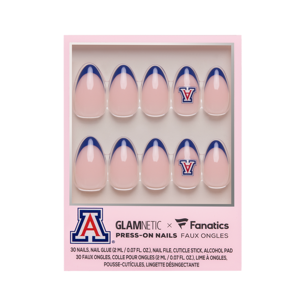 Glamnetic x Fanatics Nail Arizona Wildcats Press-On Nails #1