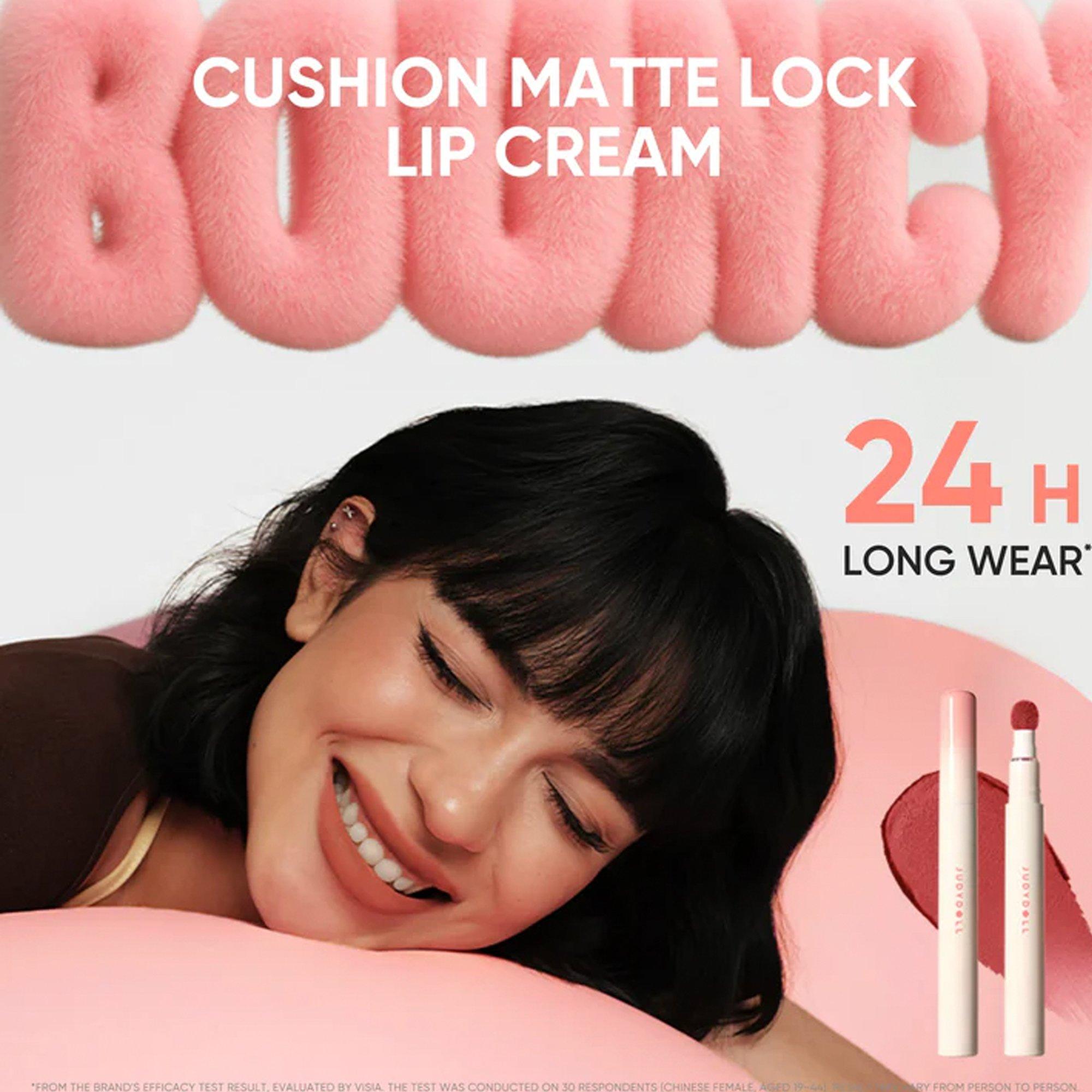 Матовый крем для губ JudyDoll Cushion Matte Lock, цвет: Кленовый — фото 4