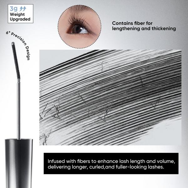 JudyDoll 3D Curling Eyelash Iron Mascara-Large Volume #5