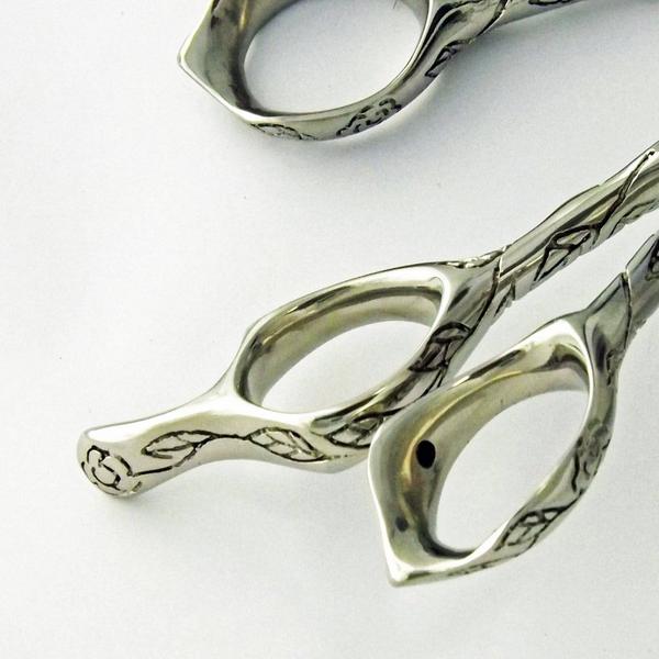 Bonika Shears Rose Left-Handed Thinning Shears #2