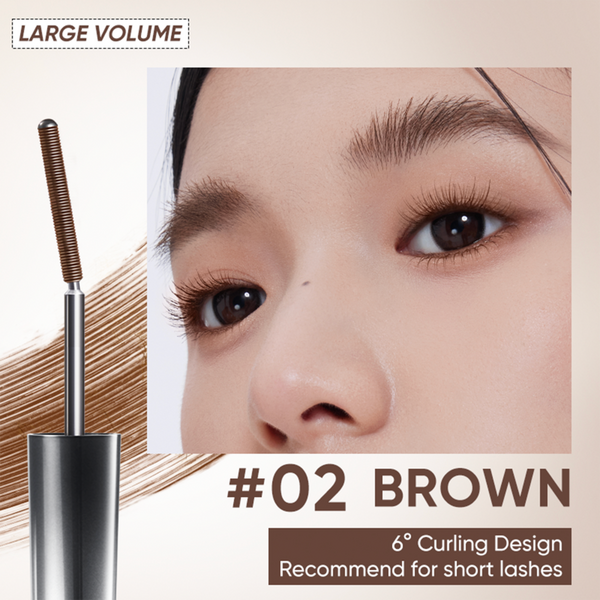 JudyDoll 3D Curling Eyelash Iron Mascara-Large Volume #2