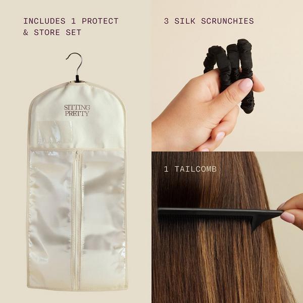 Sitting Pretty Halo Hair Extension Care & Wear Set #2
