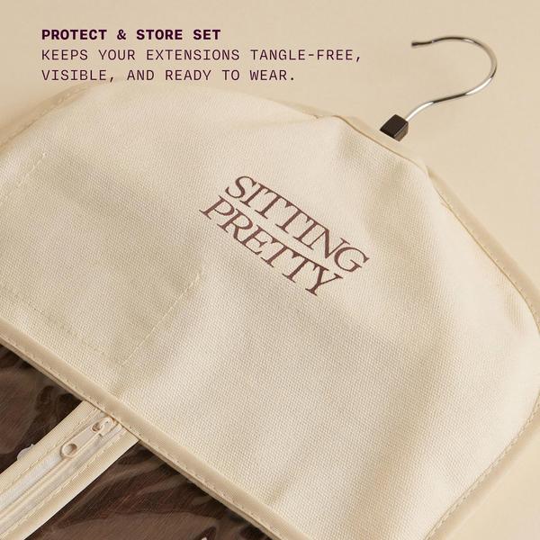 Sitting Pretty Halo Hair Extension Care & Wear Set #3