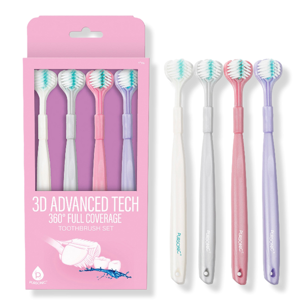 PURSONIC 3D Advanced Tech 360° Full Coverage Toothbrush #1
