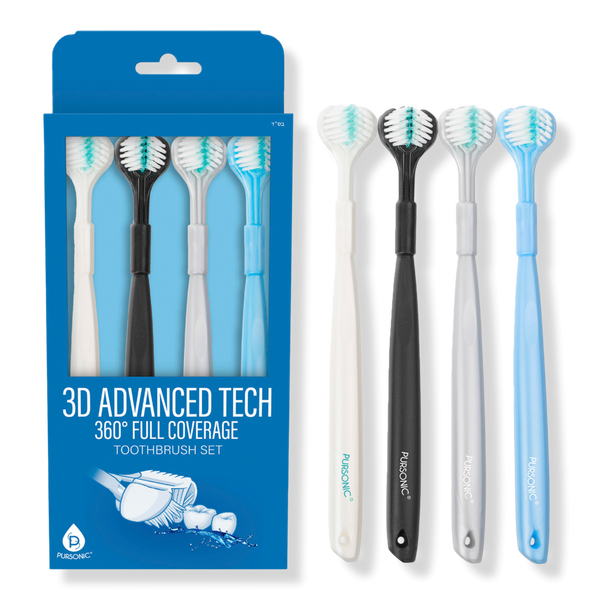 PURSONIC 3D Advanced Tech 360° Full Coverage Toothbrush #1