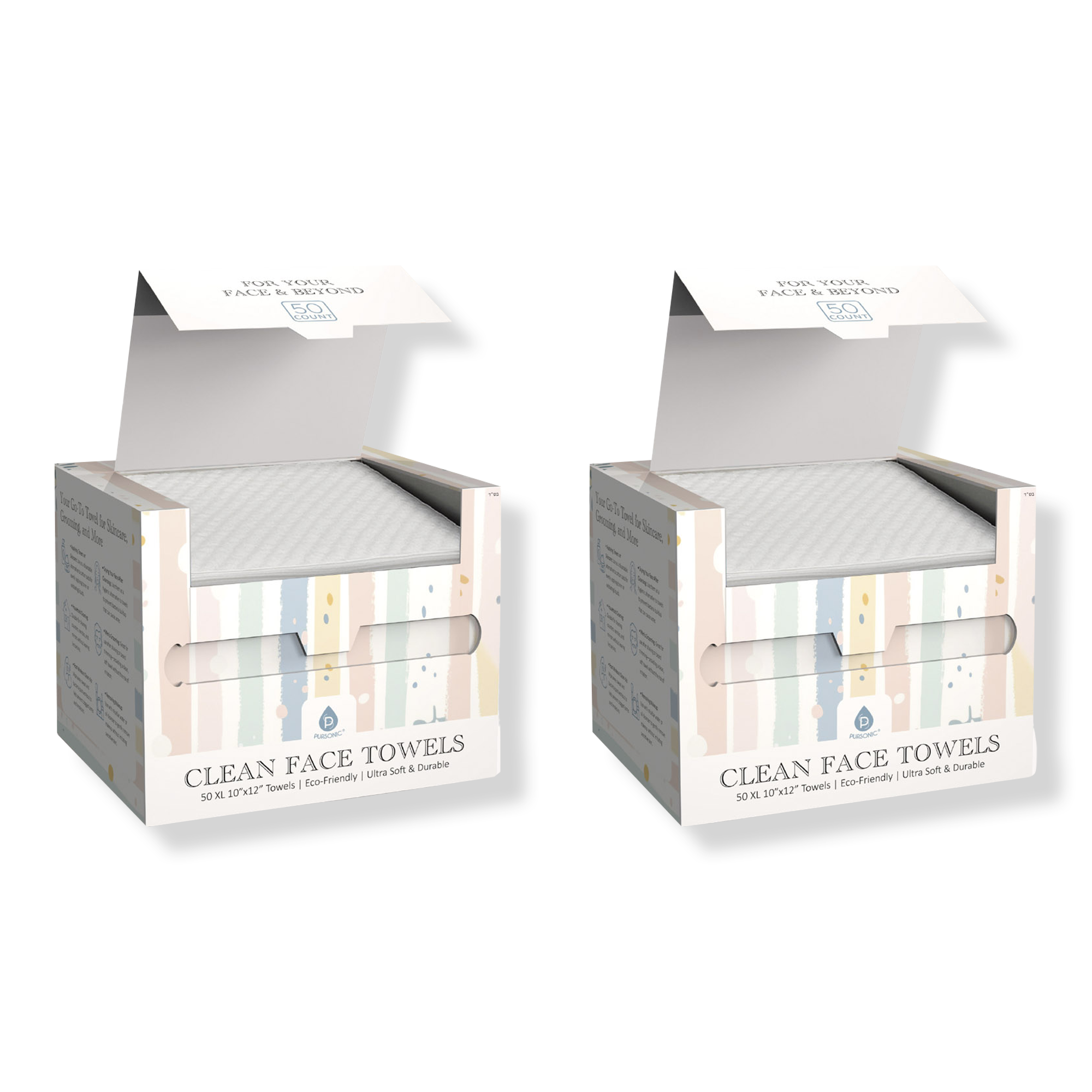 PURSONIC Clean Facial Towels #1