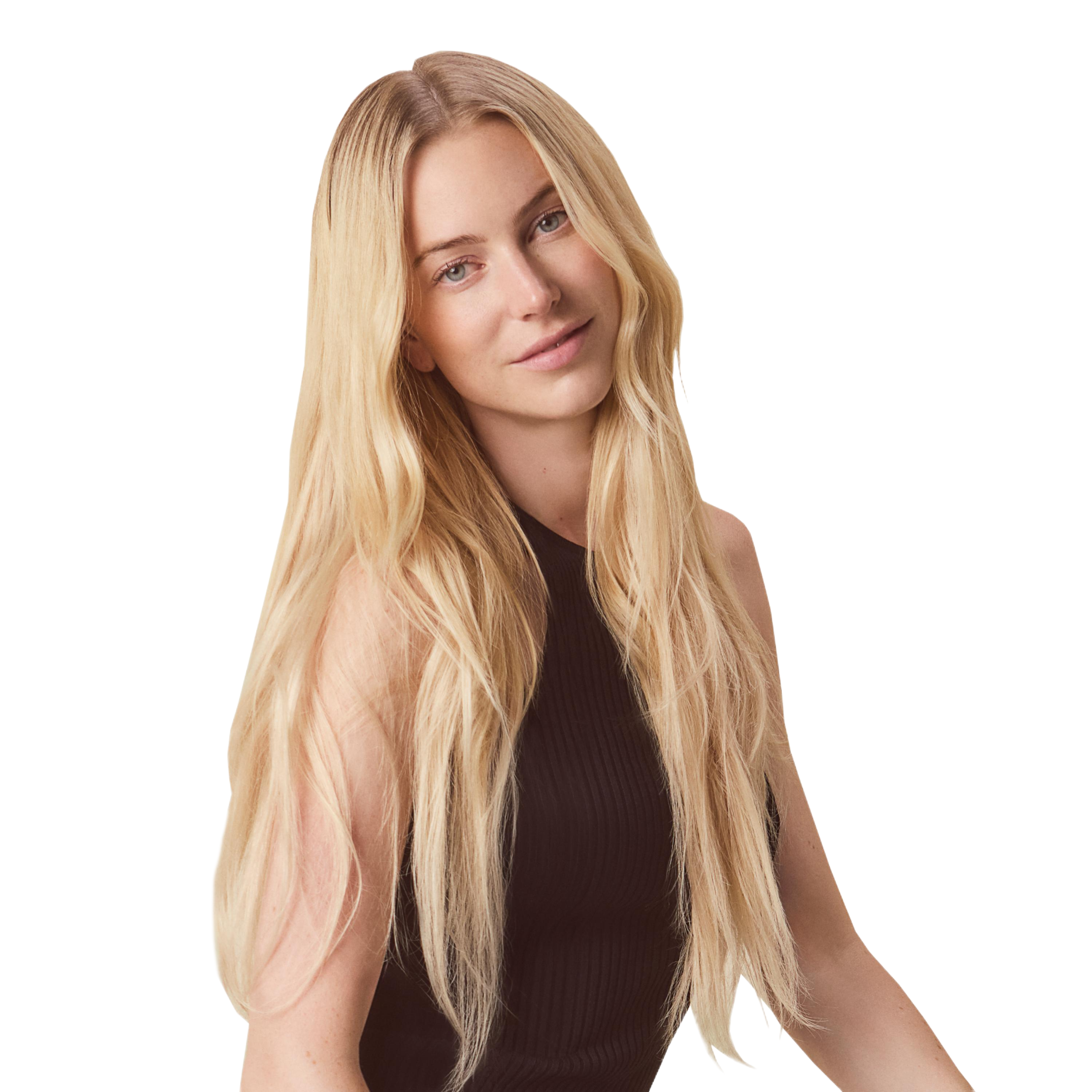 Sitting Pretty Beach Blonde Halo Human Hair Extension #1