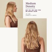 Sitting Pretty Golden Sand Blonde Halo Human Hair Extension #7
