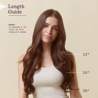Sitting Pretty Golden Sand Blonde Halo Human Hair Extension #8