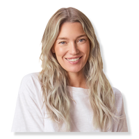 Sitting Pretty Ash Blonde Halo Human Hair Extension #1
