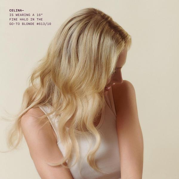 Sitting Pretty Halo Hair Extensions Color Swatch #4